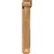 Ekena Millwork Traditional Craftsman Rough Sawn Bracket w/ Offset Brace, Western Red Cedar, 6"W x 30"D x 38"H BKT0604X30X38TRA04RWR - alternate 4